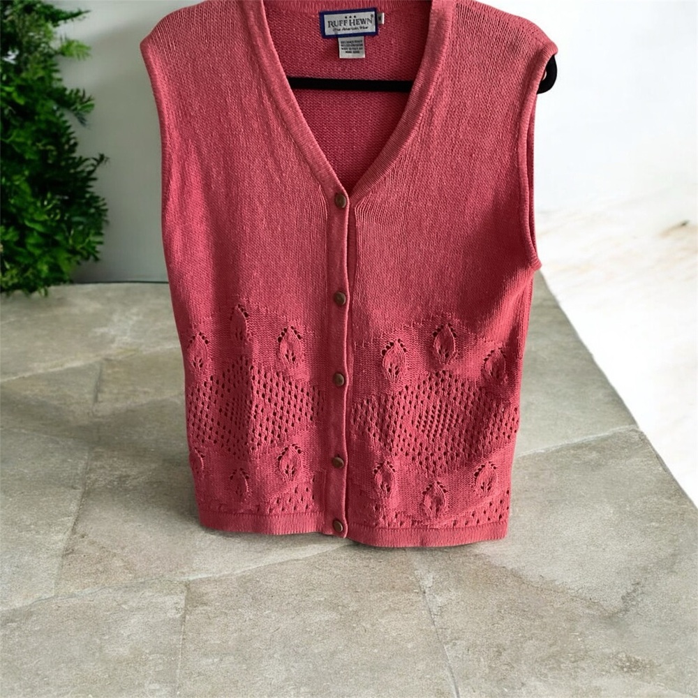Vintage Ruff‎ Hewn sweater vest